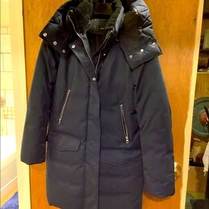 Mackage navy blue winter coat